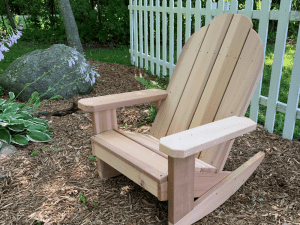 Classic Adirondack Rocking Chair