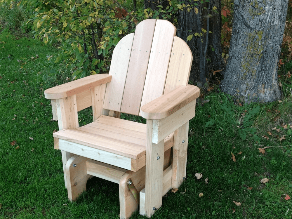 Beautiful Chair Gliders | Western Red Cedar Gliders