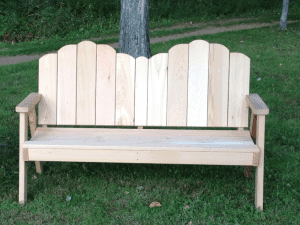 Cedar Loveseat Bench